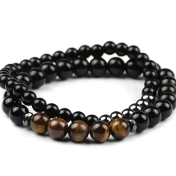 2 perlearmbånd "Deluxe XL"