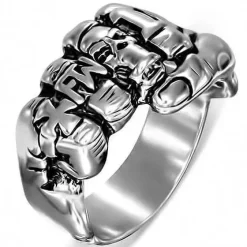 Arka-skull Herrering i rustfrit stål.