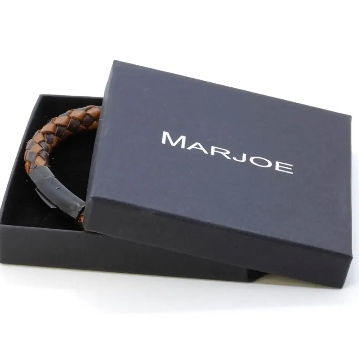 Armbånd læder Mørk/Lys