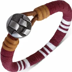 Armbånd "Red and White Beach"