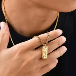 Auric Forge – Forgyldt halssmykke til mænd