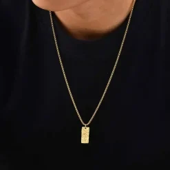 Auric Forge – Forgyldt halssmykke til mænd