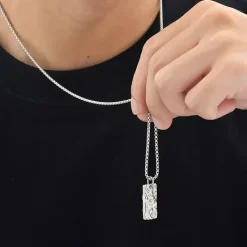 Auric Forge Halssmykke til mænd i rustfrit stål