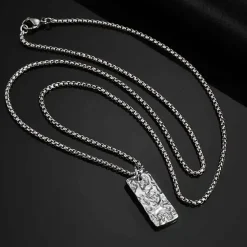 Auric Forge Halssmykke til mænd i rustfrit stål