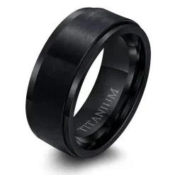Black titan herrering – 8 mm mat finish