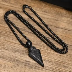 Black Ulf Vikinge halssmykke