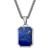 Blue Geo halssmykke i lækker stil