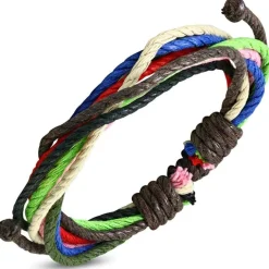 Bomuld armbånd i friske farver