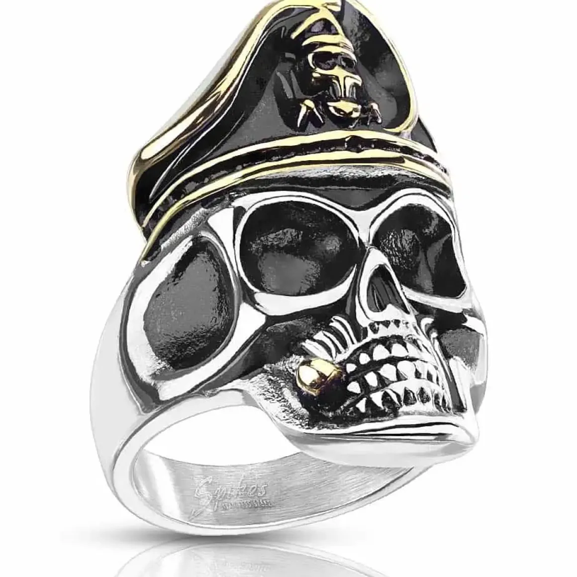 Captain Skull - herrering i stål.
