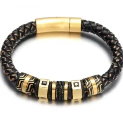 Classico herrearmbånd IP gold deluxe