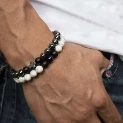 Cross style Armbåndsæt 2 stk.