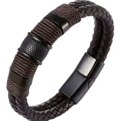 DB brown Crawe læderarmbånd.