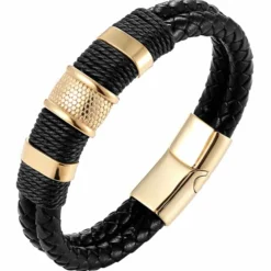 DB Golden black Crawe herrearmbånd.