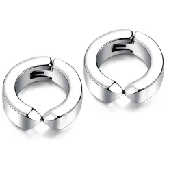 Ædelstål ørering til uden hul i øret.