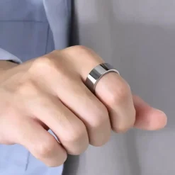 Eksklusiv tungstenring 8mm