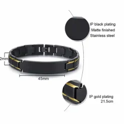 El Chio armbånd i rustfri stål.