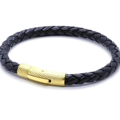 Elian læderarmbånd LUX Black