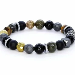 Emerall perlearmbånd LUX