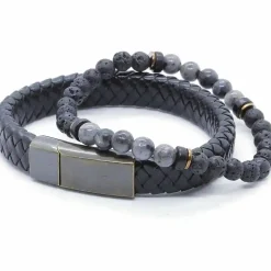 EX. Netri sort og perler 2 stk.