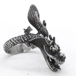 Fingerring "China Dragon" Stål