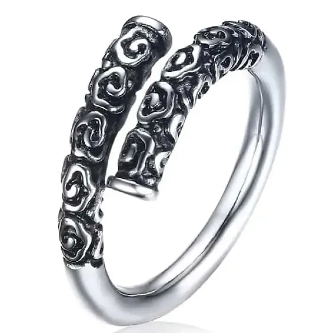 Floki Vikingering i stål.