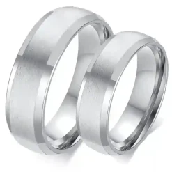 Forever steel forlovelsesring eller vielse