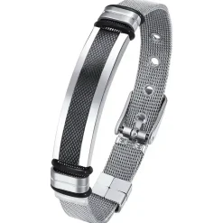 GF herrearmbånd i rustfri stål.