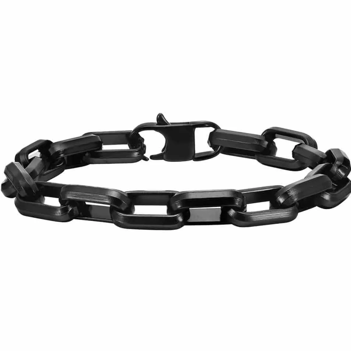 Giaca blackcoatet stålarmbånd 20cm