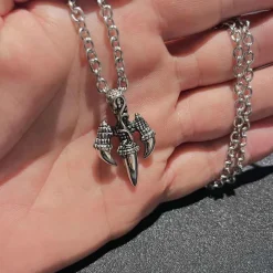 Halskæde "Trident claws"