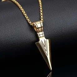 Halssmykke "Triangle" Gold