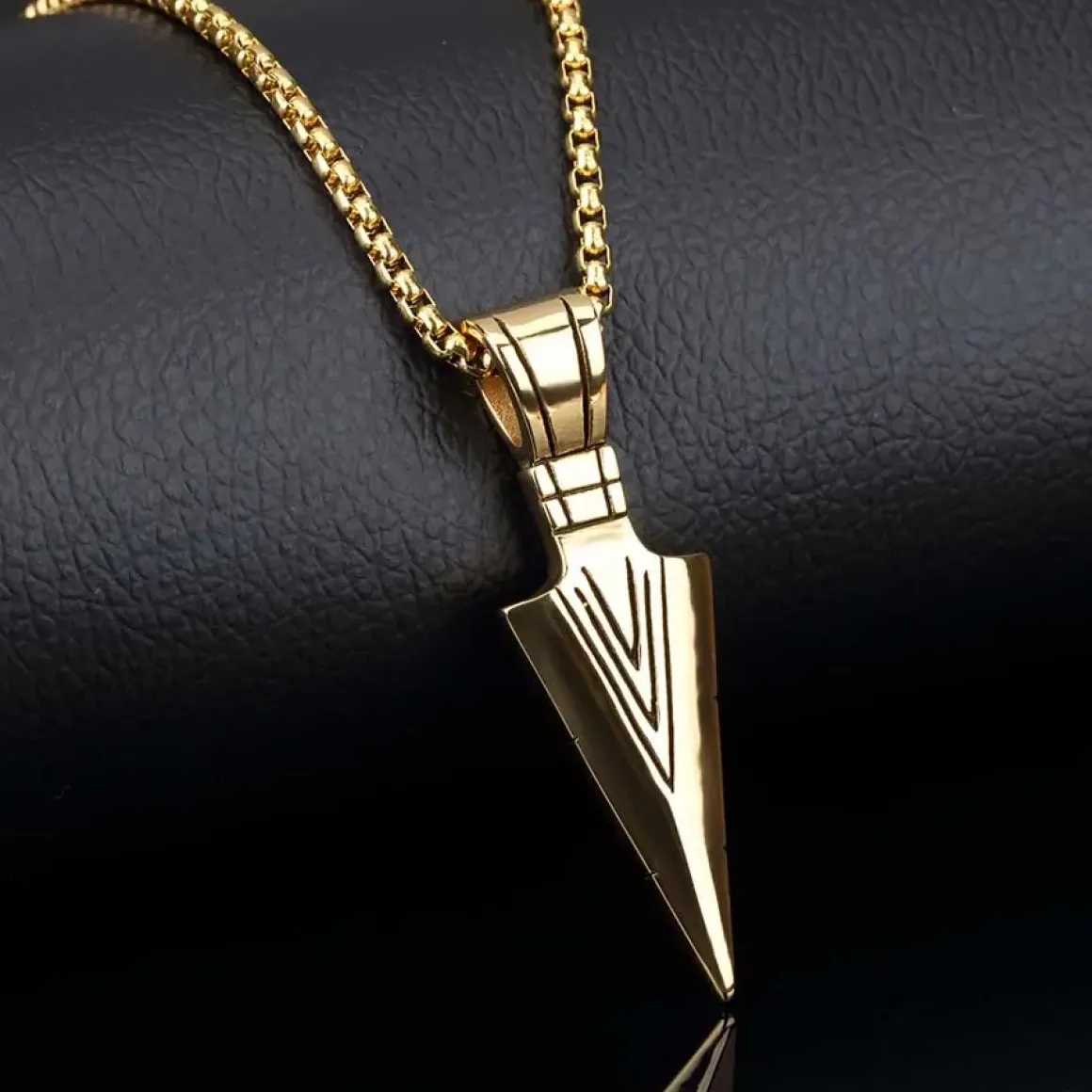 Halssmykke "Triangle" Gold