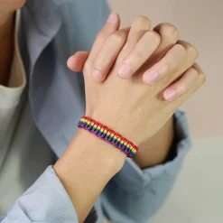 Handmade Pride armbånd