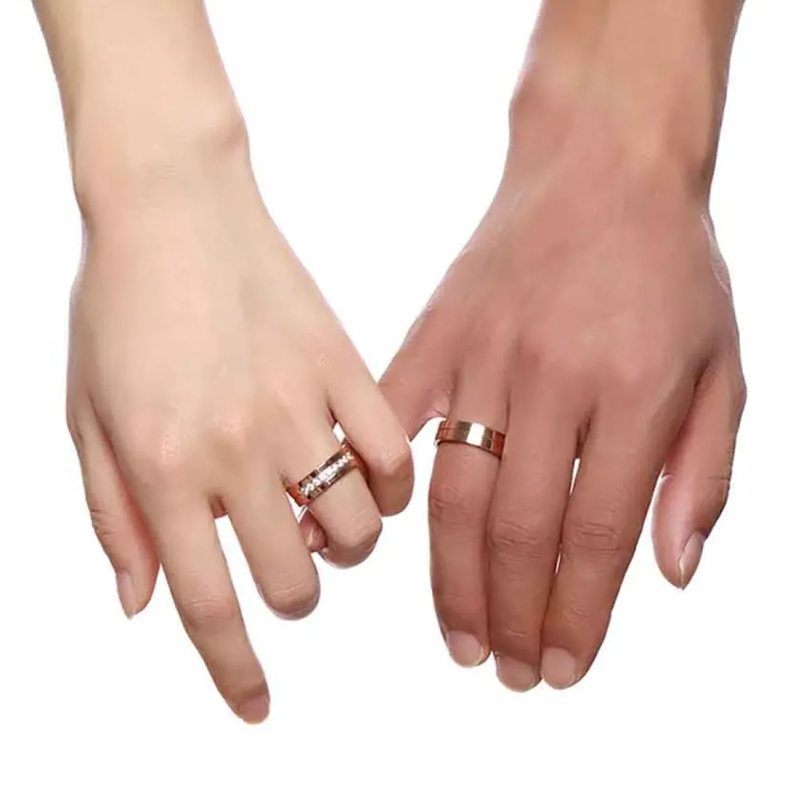 Heavenly Rosé forlovelse eller vielsesring