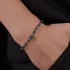 Hemalic armbånd med anker