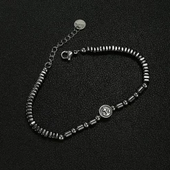 Hemalic armbånd med anker