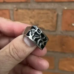 Herrering "BrotherHood" Rustfrit stål.