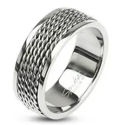 Herrering "Hecta" Rustfrit stål