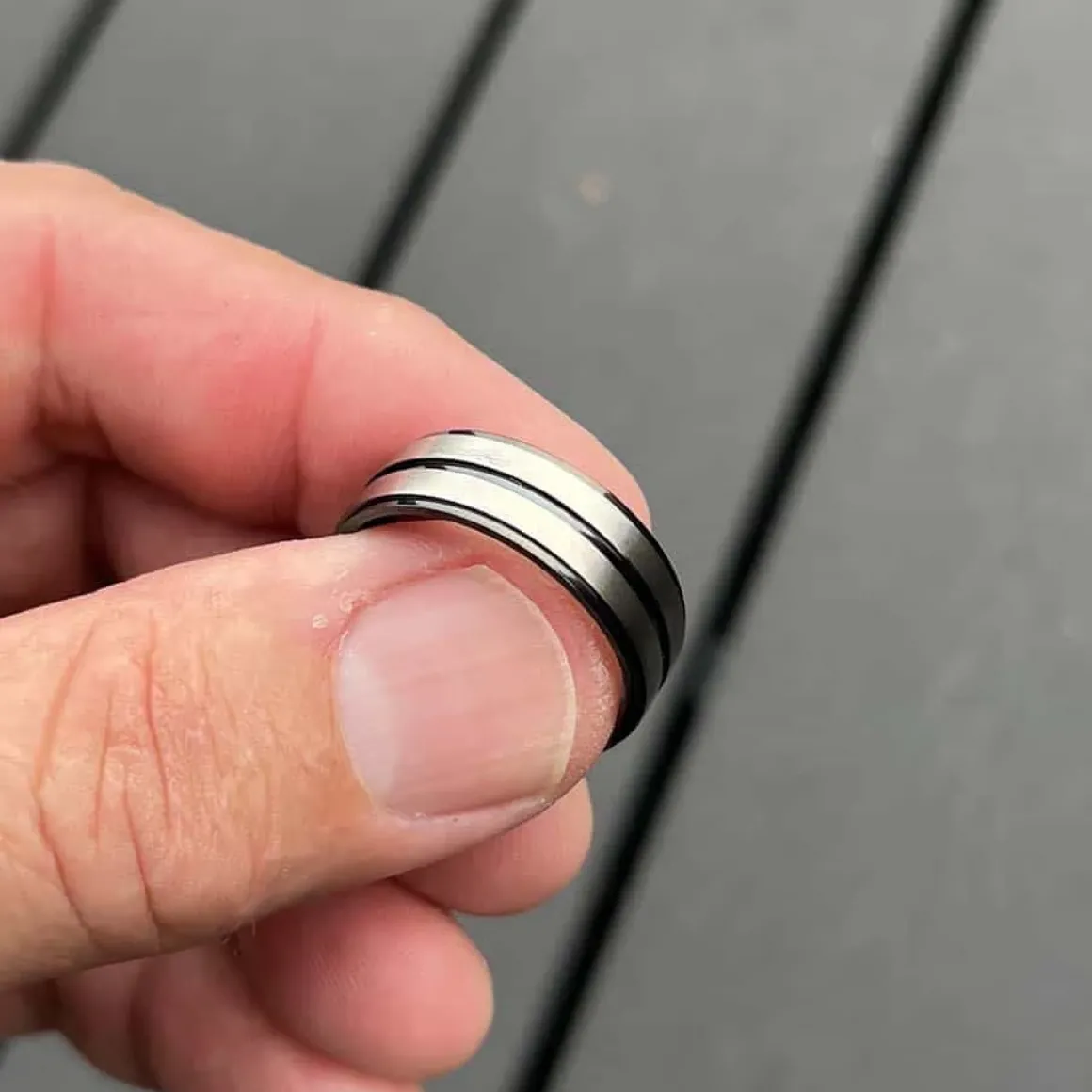 Herrering i Titanium "Drake"