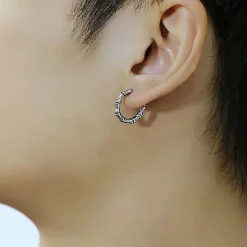 Hola ørering i ædelstål