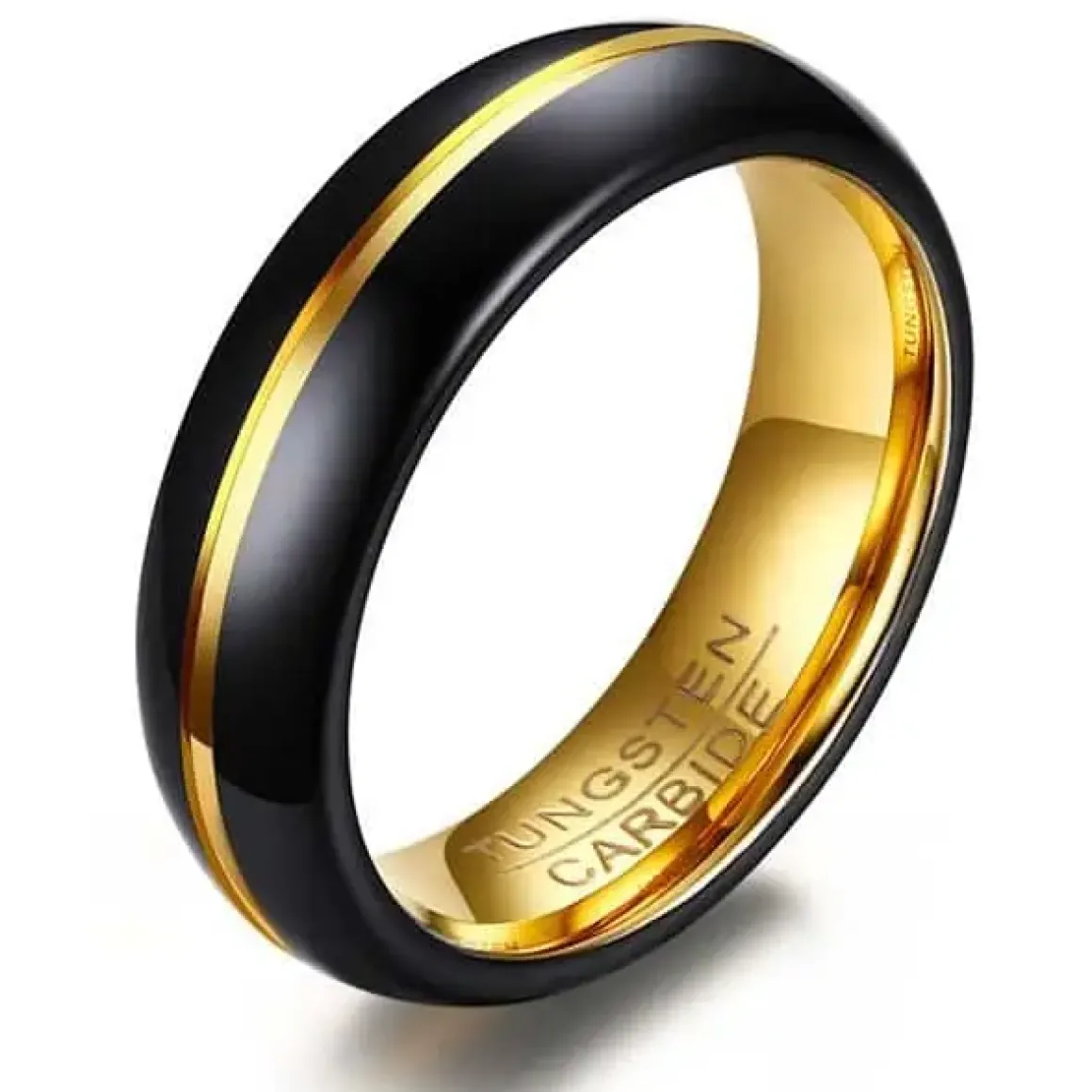 HQ4 Herre ring i tungsten