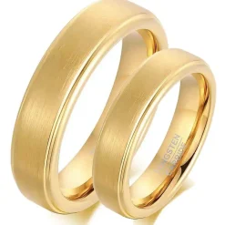 IP Gold tungstenring Vielse eller forlovelse
