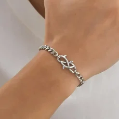 Iron knot / Herrearmbånd i rustfrit stål.