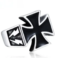 Jernkorset herrering i rustfri stål