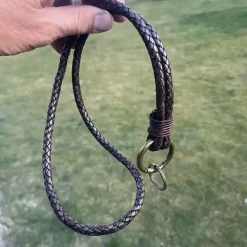 Keyhanger i kraftig bololæder "MOZ" Brun