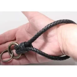 Keyhanger i kraftig læder 21cm