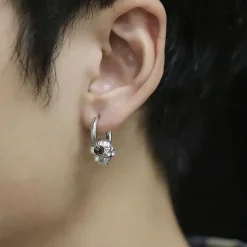 Kranie ørering i rustfri stål