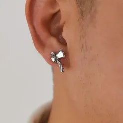 Økse ørering i rustfri stål.