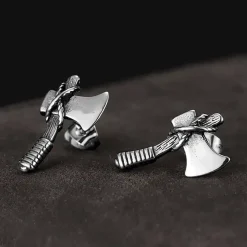 Økse ørering i rustfri stål.