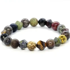 Le Tany perlearmbånd natura