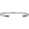 Lgbt Pride Bangle i ædelstål.